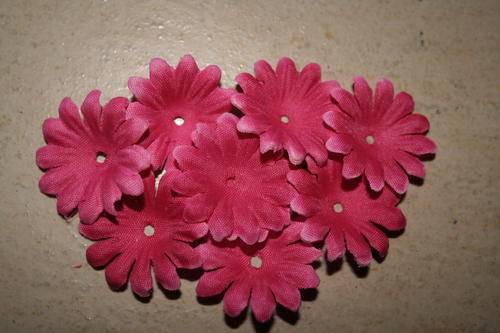 Scrapbook flowers, Pink