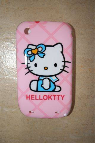 Hello Kitty Hard Plastic Cover for Blackberry 8520