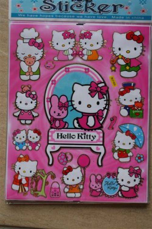 Hello kitty stickers