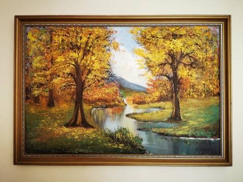 River and Trees