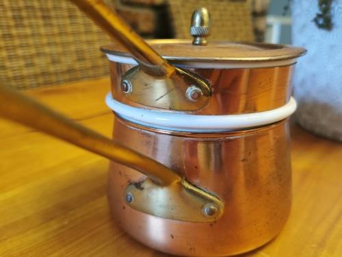 COPPER DOUBLE BOILER