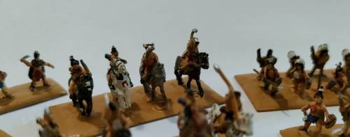 Vintage lead `Cowboys and Indians` toys
