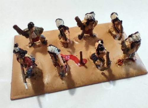 Vintage lead `Cowboys and Indians` toys