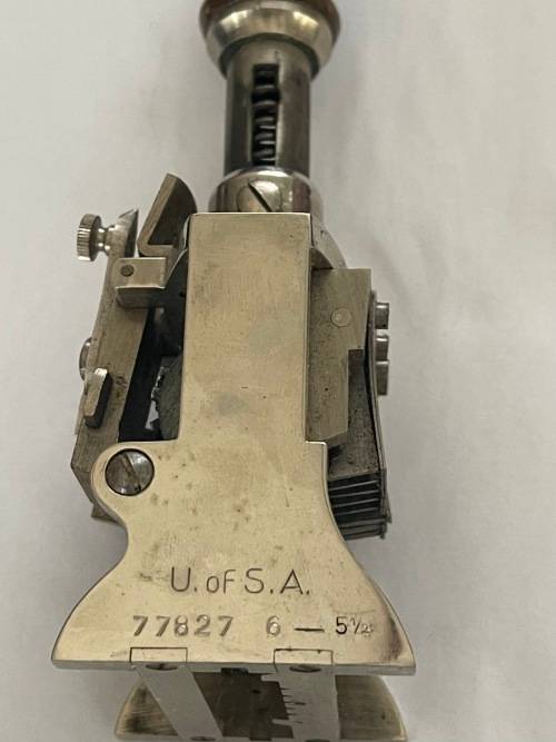 `Spicers Forward` Vintage Number stamp in original Box (Box Damaged)