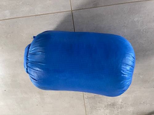 `Climber` - Pre-Owned Adults Down Sleeping Bag `Blue - Rated to (Minus) -4 Degrees