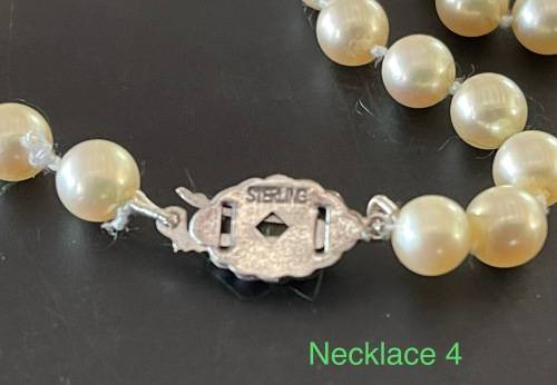 VINTAGE CULTURED 59 PEARL NECKLACE 480MM LONG WITH SILVER CLASP (106.10ct) + VALUATION @R14 900.00