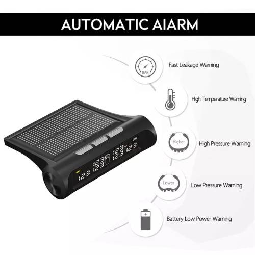 Solar Wireless Tire Pressure Monitoring System