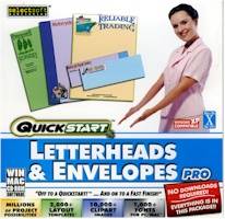 QUICKSTART LETTERHEADS AND ENVELOPES PRO - Free Shipping