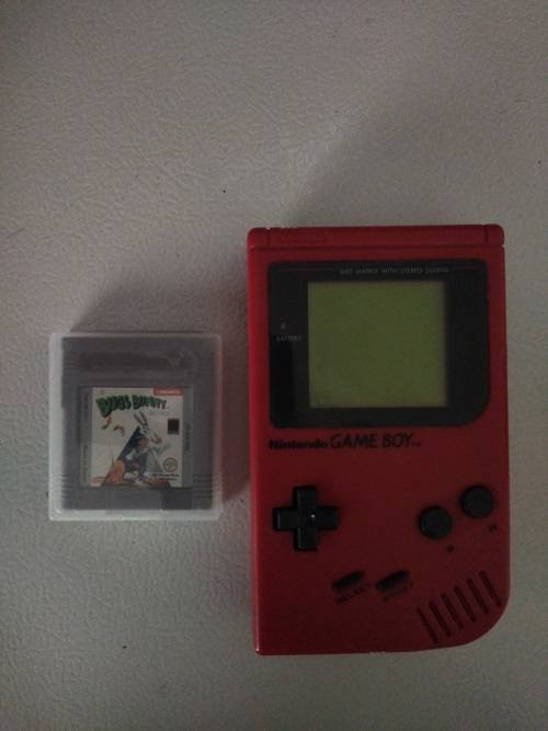 1989 Nintendo Game Boy DMG-01 Console + 1 Nintendo Game