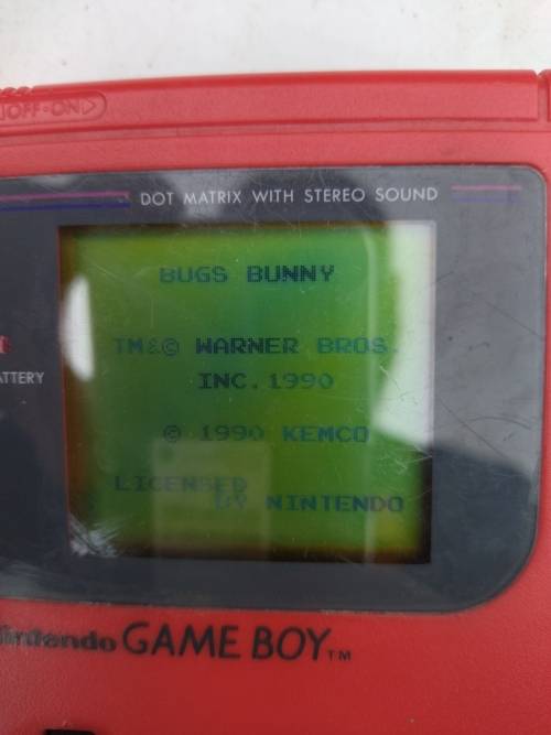 1989 Nintendo Game Boy DMG-01 Console + 1 Nintendo Game