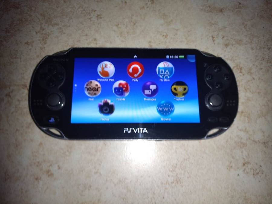 Sony Playstation Vita + SD2Vita with 32GB Sandisk SD card
