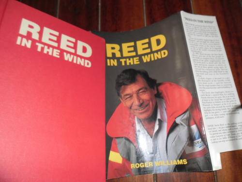 ROGER WILLIAMS -  REED IN THE WIND  - 1991 ED HARDBACK  DUSTCOVER