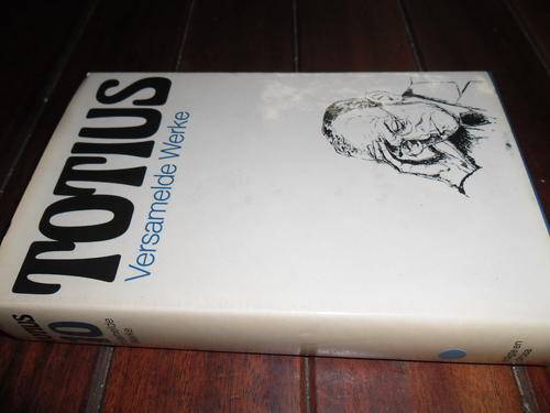 TOTIUS VERSAMELDE WERKE NO 10 (GEDIGTE & PROSA) 1977 1STE ED HARDEB & STOFOMSLAG
