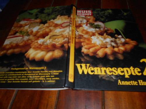Annette Human - Huisgenoot: Wenresepte 2  - Human & Rousseau 1984 eerste ed  geillus hardeb