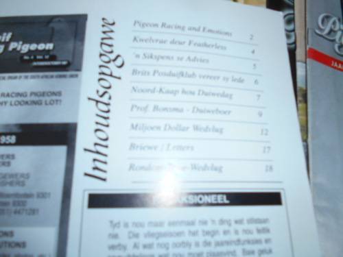 76 GEILLUSTREERDE  POSDUIF/PIGEON RACING MAGAZINES - 1977 - 2014 SUID-AFRIKAANSE POSDUIF-UNIE