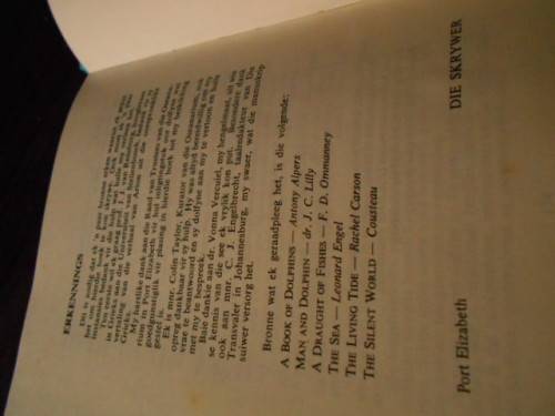 WESSEL GERICKE - DIE GOUE KUDDE -  DOLFYNSTORIES - JANSSONIUS & HEYNS