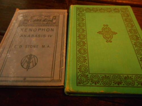 TWO SMALL XENOPHON (GREEK) BOOKS - Elementary classics and Oxford easy selections