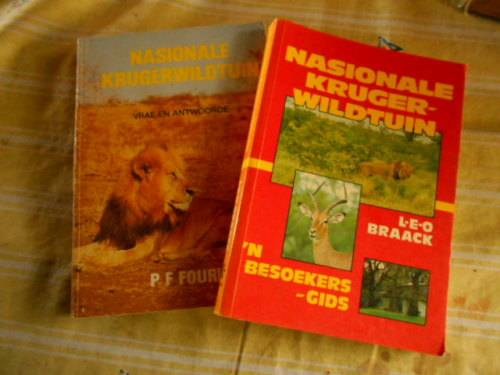 GIDS VAN AFRIKAANSE NASIONALE KRUGER WILDTUIN  PLUS VRAE EN ANTWOORDE DEUR PF FOURIE