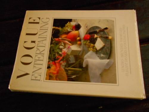 VOGUE ENTERTAINING - 1986 OCTOPUS BOOKS ILLUS HARDBACK AND DUSTCOVER