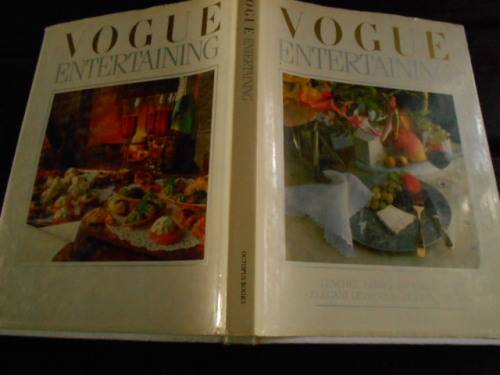 VOGUE ENTERTAINING - 1986 OCTOPUS BOOKS ILLUS HARDBACK AND DUSTCOVER