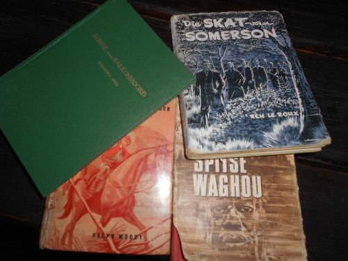 4 afr  kinderb- Ou Broekies - Moody;  Bennie & Balkonmoord D Spies, Skat Somerson, E Pieterse Spitse