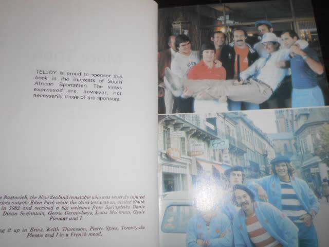 MORE THAN JUST RUGBY by Wynand Claasen 1985 Hans Strydom publishers