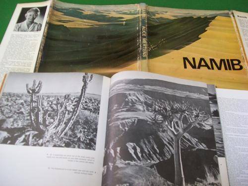 ALICE MERTINS NAMIB Oldest desert history, golden mole, Welwitschia illus platesFIRST ED 1971