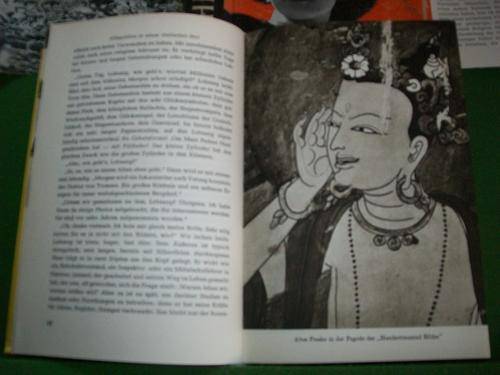 FOSCO MARAINI - GEHEIMINIS TIBET(SECRET TIBET)   - (travel in Tibet ) GERMAN BOOK  ILLUS ARTEFACTS