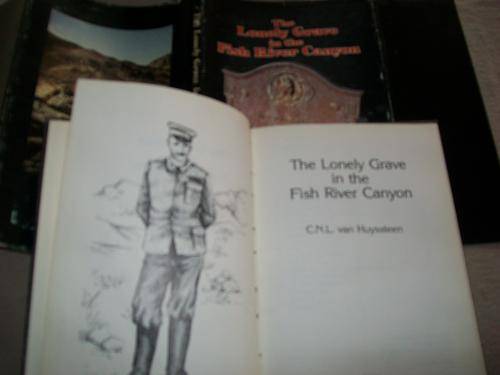 THE LONELY GRAVE - of a German - Thilo von Trotha 1st ed.  - FISH RIVER CANYON - -NL VAN HUYSSTEEN