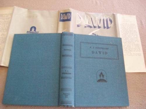 DAVID  - 1948 ED - F.J STEENKAMP (BYBELROMAN) - HERDERSKNAAP  KONING GEWORD - 1948 ED MET STOFOMSLAG