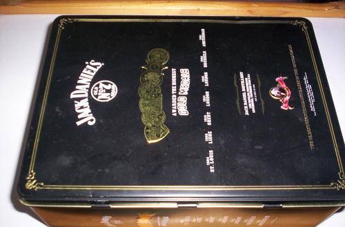 JACK DANIEL'S NO 7  TIN AND CERTIFICATE