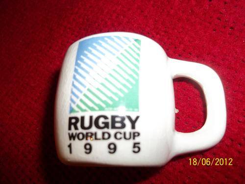 1995 Rugby World Cup, Miniature Mug, POSTAGE R25