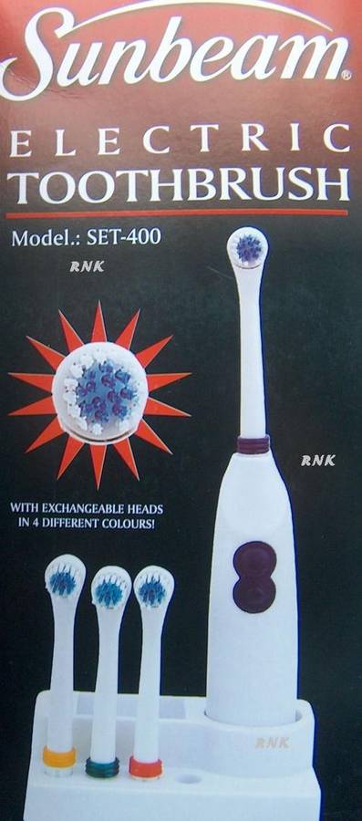 Sunbeam Electric (Batteries) Toothbrush Model.SET-400