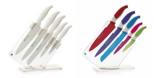 MAXWELL & WILLIAMS Slice & Dice 6 Piece Knife and Knife Block Set