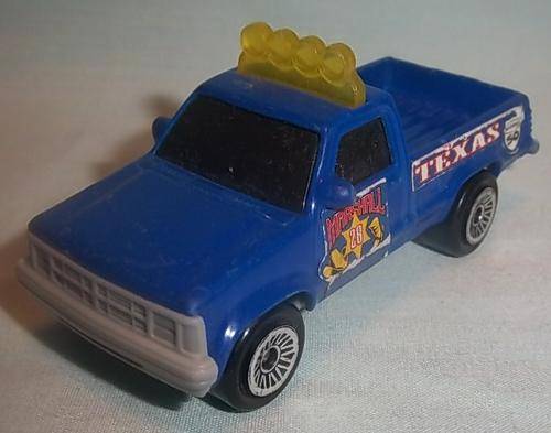 A BLUE DODGE DAKOTA BY MATCHBOX 2002, MADE FOR MCDONALDS