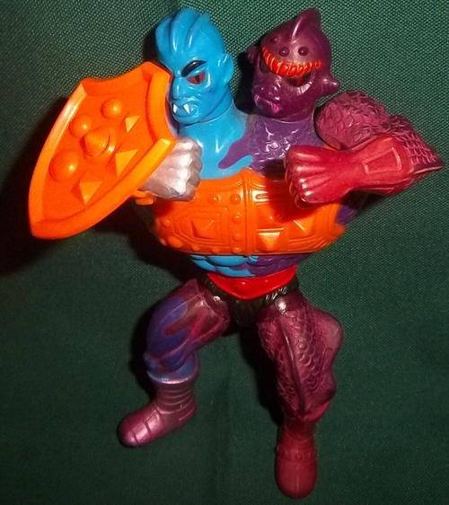 MOTU FIGURE TWO BAD, WITH SHIELD