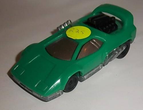 A GREEN CAR BY HOTWHEELS