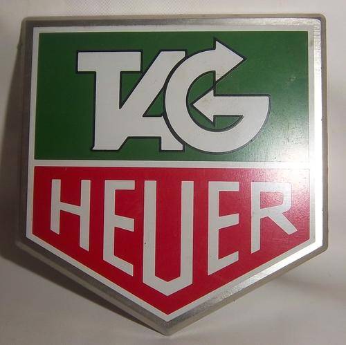 A TAG HEUER BADGE
