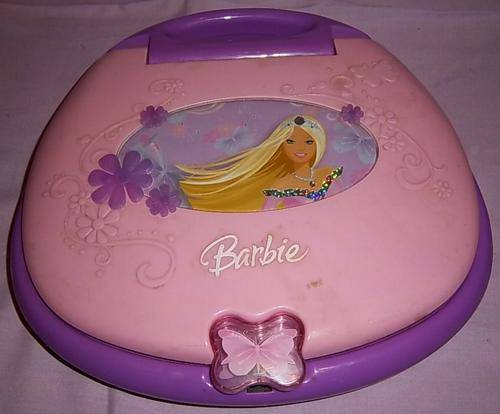 A BARBIE EDUCATIONAL LAPTOP FOR KIDS