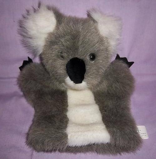 A KOALA HAND PUPPET