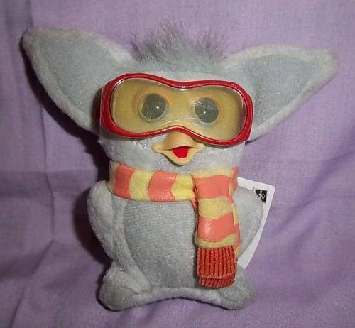A SMALL FERBY SOFT TOY WITH ADJUSTABLE GLASSES, HASBRO 2007