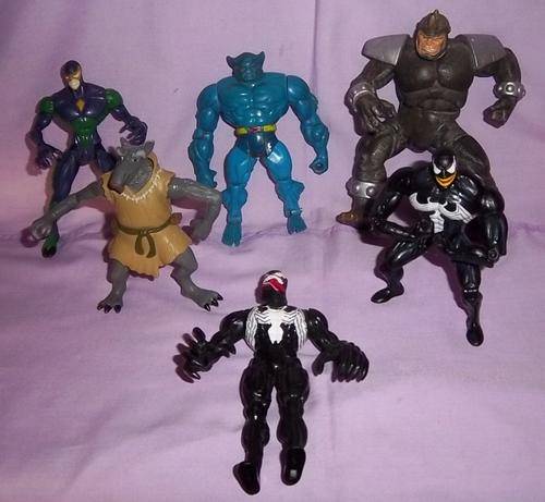 X6 FIGURES - BEAST, VENOM, RHINO.......