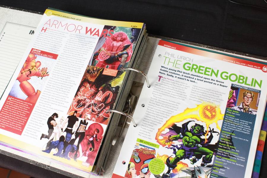 Marvel Comics Fact Files