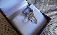 **EGL Certified 1.85Ct Diamond & Tanzanite Ring** Stunning!