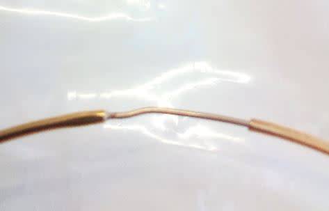 **Huge 9ct Gold Wire Hoop Earrings - 60mm**