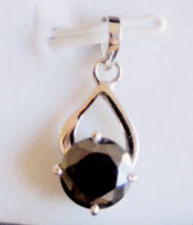 WOW**2.00ct Genuine Black Diamond Pendant** Stunning**