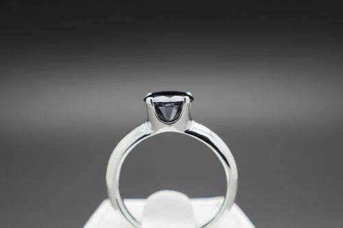 **1.35cts Genuine Natural Black Diamond Ring** FREE USA Certificate $875**