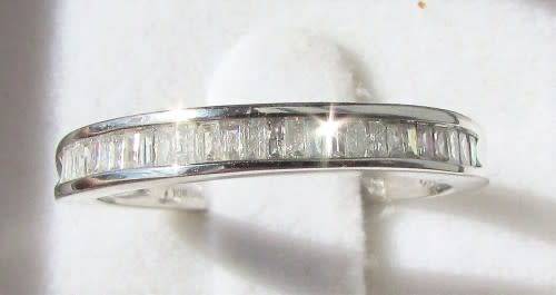 Genuine Diamond Gold Eternity Band Ring 0.30tcw - Beautiful