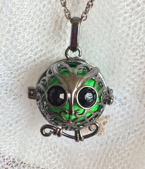 SALE Harmony Angel Callers Chime Ball Pendant on Chain