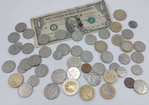 Mixed International Coins Lot
